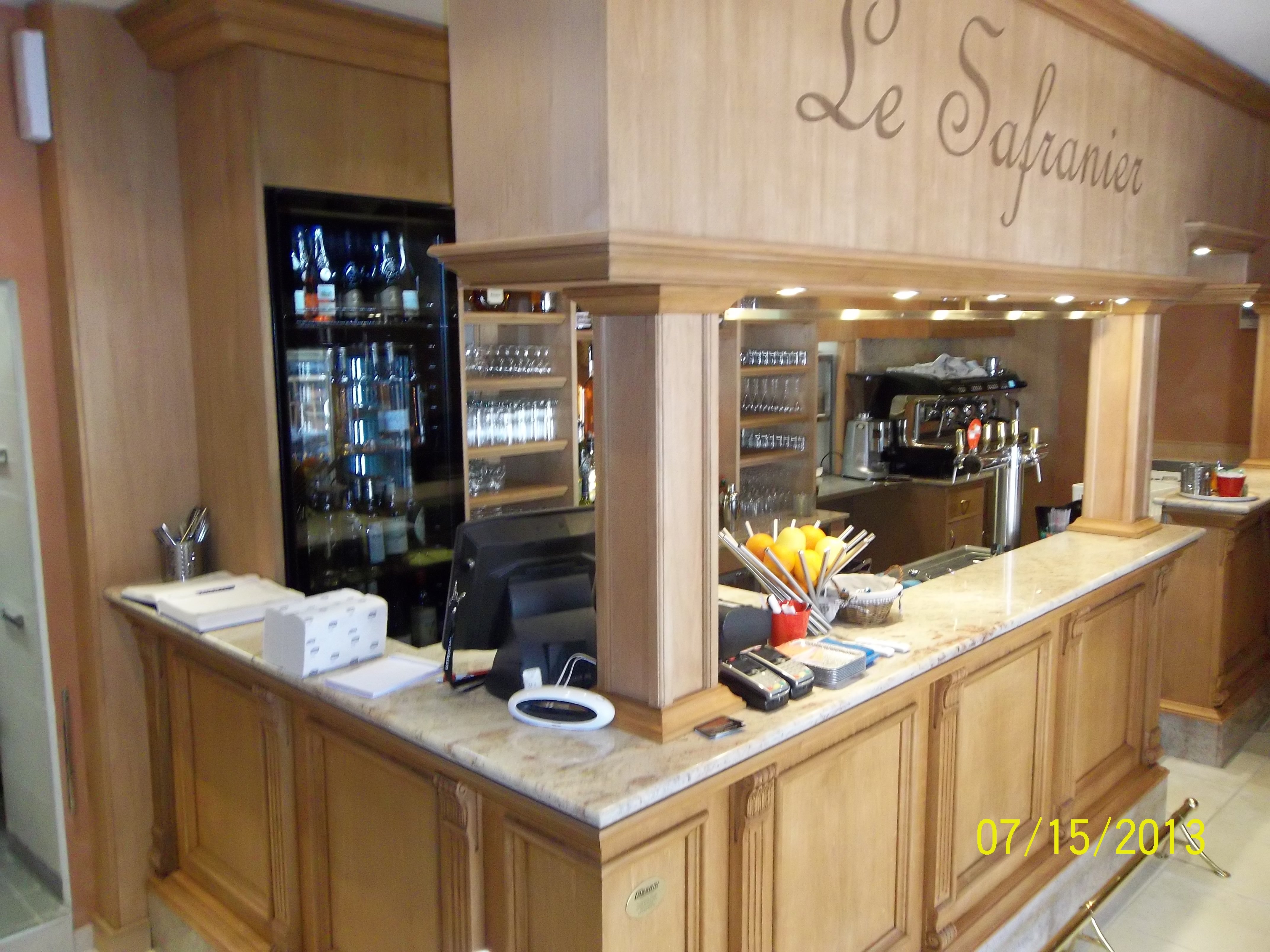 Le Safranier Francia– arredo realizzato da Cassani SRL