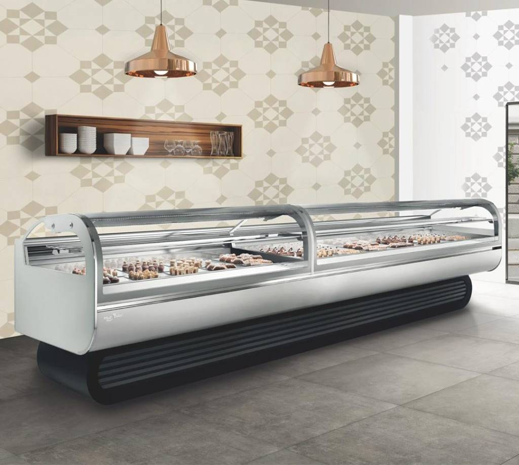 Professional gelato display case – Cassani SRL